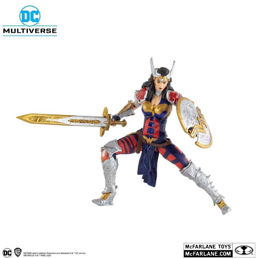 Wonder Woman (Todd McFarlane Design) - McFarlane Toys (DC Multiverse) (McFarlane Toys - DC Multiverse) action figure collectible [Barcode 787926151442] - Main Image 4