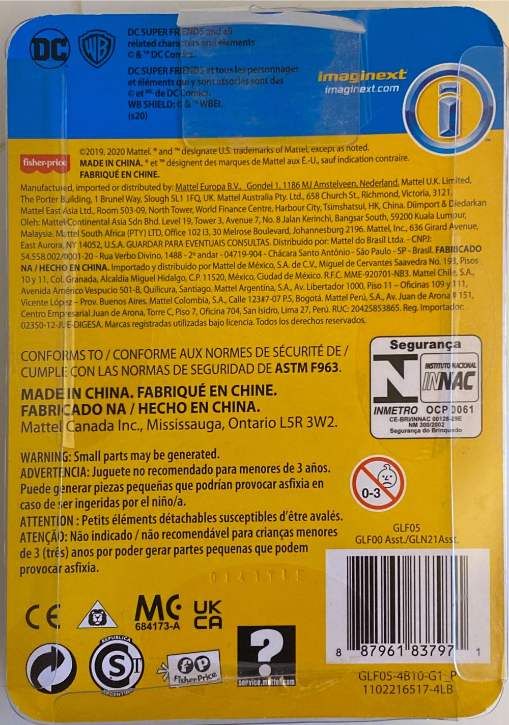 Imaginext New Dc Super Friends Imaginext Batman Detective New Sealed #05 - Imaginext (DC Super Friends) action figure collectible [Barcode 887961837971] - Main Image 2