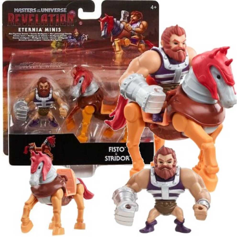 Fisto & Stridor - Mattel (MOTU Eternia Minis) action figure collectible [Barcode 887961982862] - Main Image 4