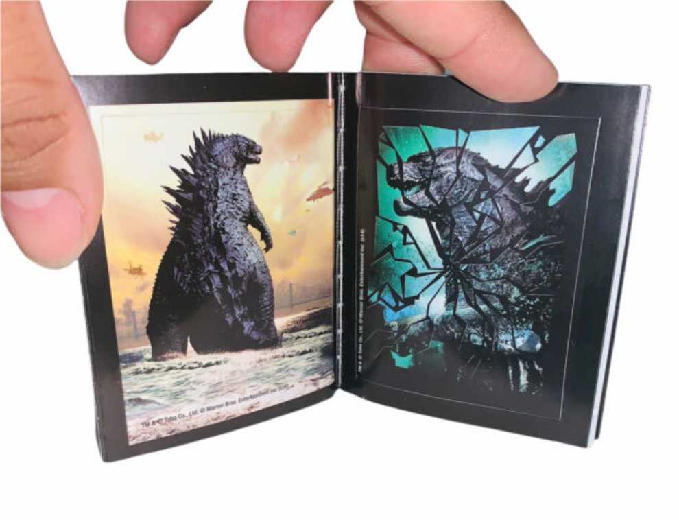 Godzilla : With Light And Sound! Trade Paperback - Running Press (Godzilla) action figure collectible [Barcode 9780762454068] - Main Image 3