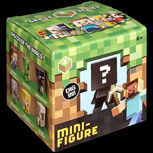 Steve? (with Pickaxe) - Mattel (Minecraft Figures) action figure collectible - Main Image 2