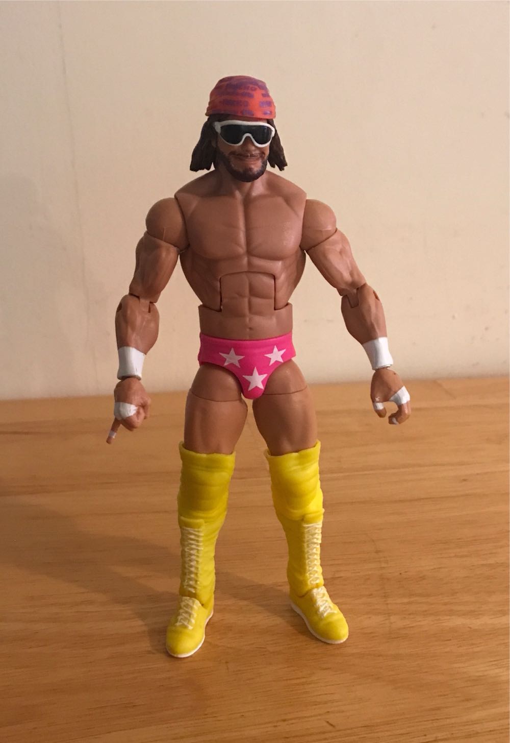 “Macho Man” Randy Savage - Mattel Wwe (WWE Elite Target Exclusive Legends Series 11 “Macho Man” Randy Savage (Regular Version)) action figure collectible - Main Image 3