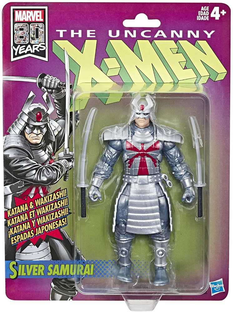 Marvel Legends, X-Men Retro Wave: Silver Samurai  - Hasbro (Marvel Superheroes) action figure collectible - Main Image 3