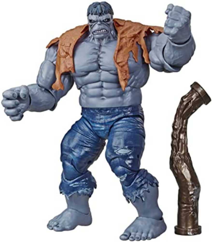 Marvel Legends, Fan Channel Exclusive, Marvel Superheroes Retro Wave: Grey Hulk - Hasbro (Marvel Superheroes) action figure collectible - Main Image 2