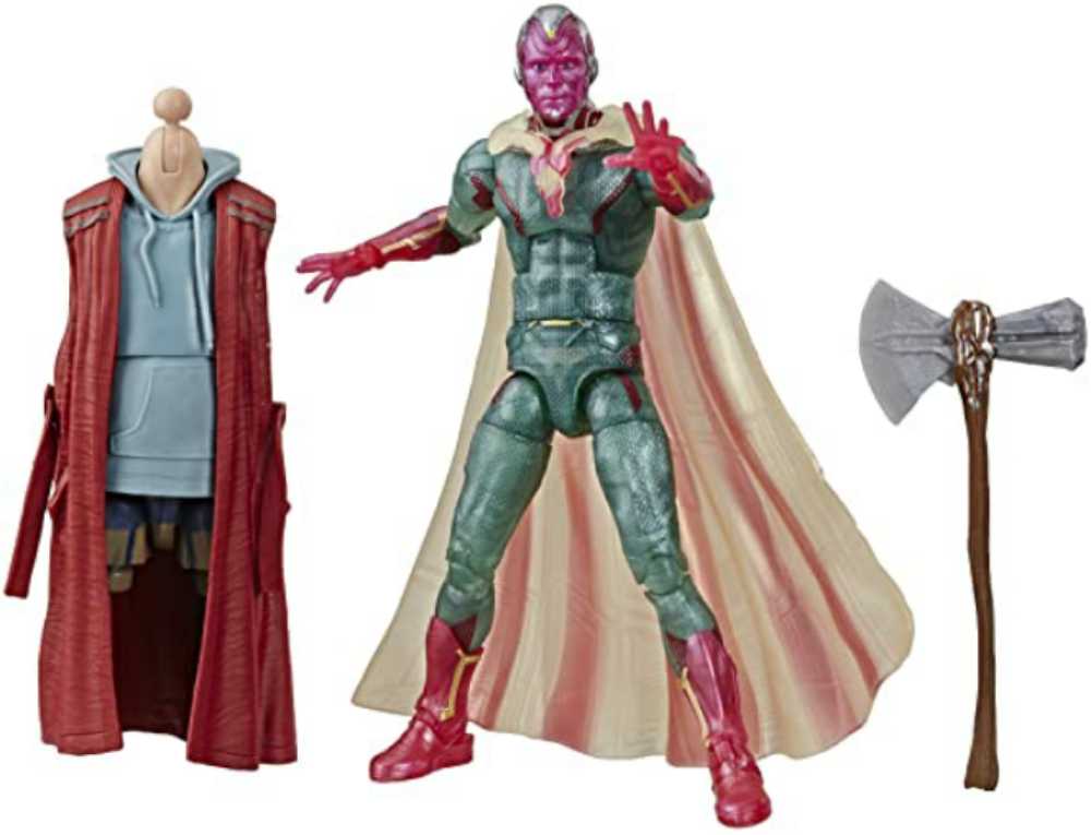 Marvel Legends, Endgame Thor Wave: Vision (Captain America: Civil War, MCU) - Hasbro (Marvel Superheroes) action figure collectible - Main Image 2