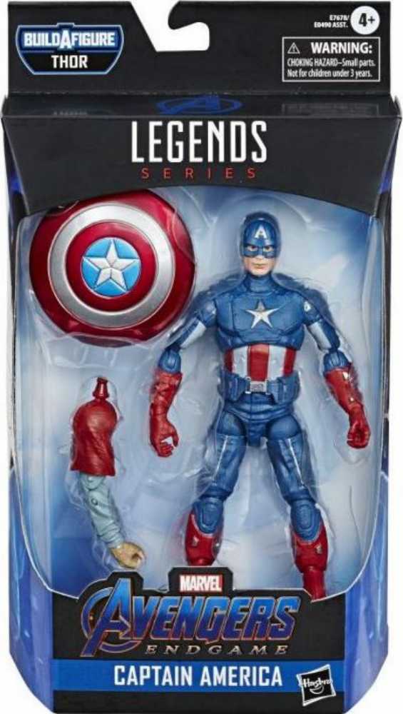 Marvel Legends, Endgame Thor Wave: Captain America, Battle of New York (Avengers: Endgame, MCU) - Hasbro (Marvel Superheroes) action figure collectible - Main Image 3