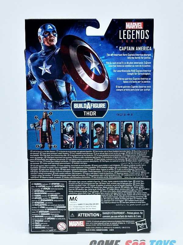 Marvel Legends, Endgame Thor Wave: Captain America, Battle of New York (Avengers: Endgame, MCU) - Hasbro (Marvel Superheroes) action figure collectible - Main Image 4