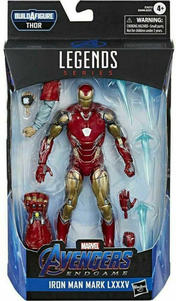 Marvel Legends Iron Man Mk85 Avengers: Endgame MCU - Hasbro (Marvel Superheroes) action figure collectible - Main Image 3