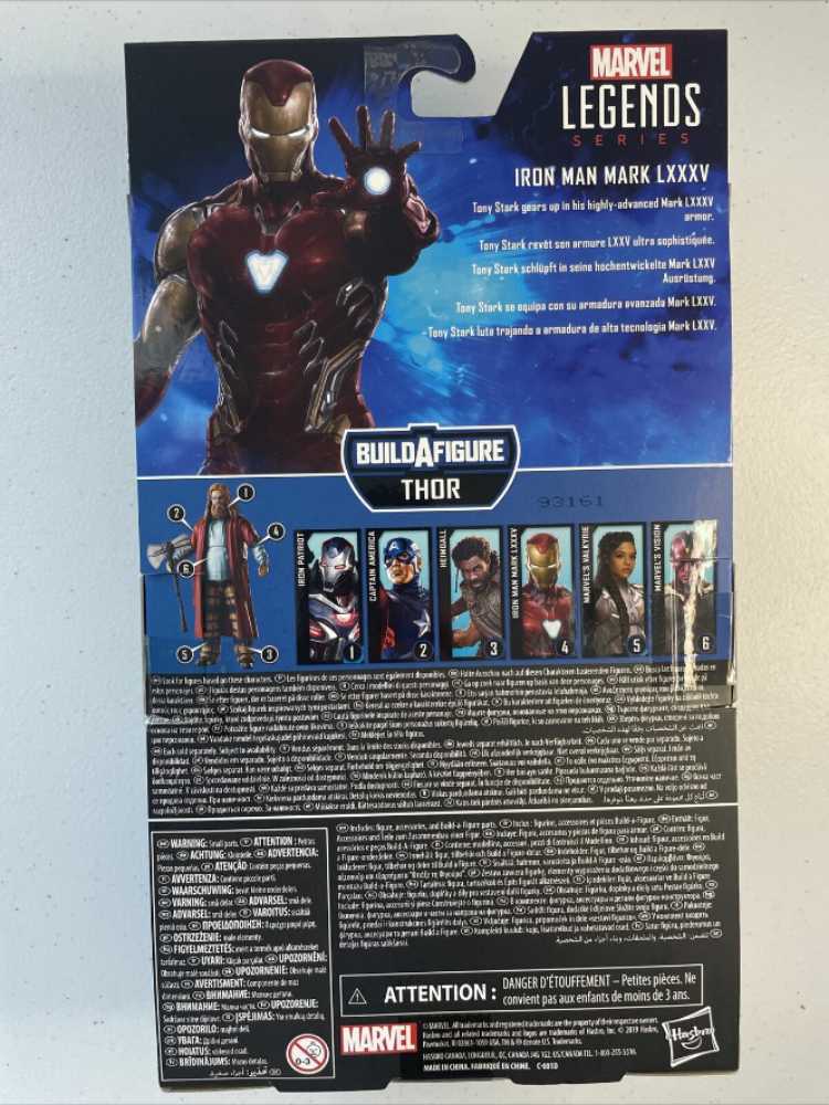 Marvel Legends Iron Man Mk85 Avengers: Endgame MCU - Hasbro (Marvel Superheroes) action figure collectible - Main Image 4