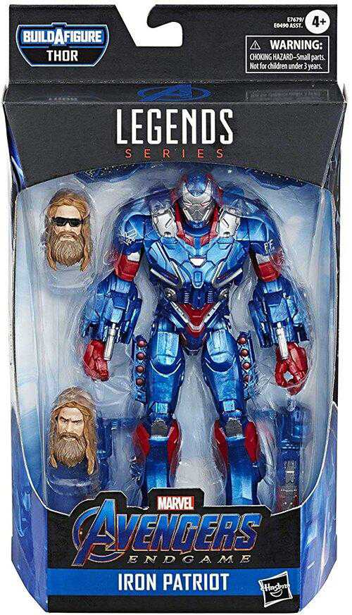Iron Patriot - Endgame - Hasbro (Marvel Cinematic Universe) action figure collectible - Main Image 3