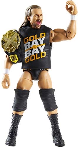 Wwe Adam Cole Fan Takeover 6-in 15.24-cm Elite Action Figure With Fan-voted Gear & Accessories 6-in 15.24-cm Posable Collectible Gift For Wwe Fans Ages 8 Years Old & Up Amazon Exclusive - Mattel (WWE Elite Fan Takeover) action figure collectible [Barcode 887961948073] - Main Image 1