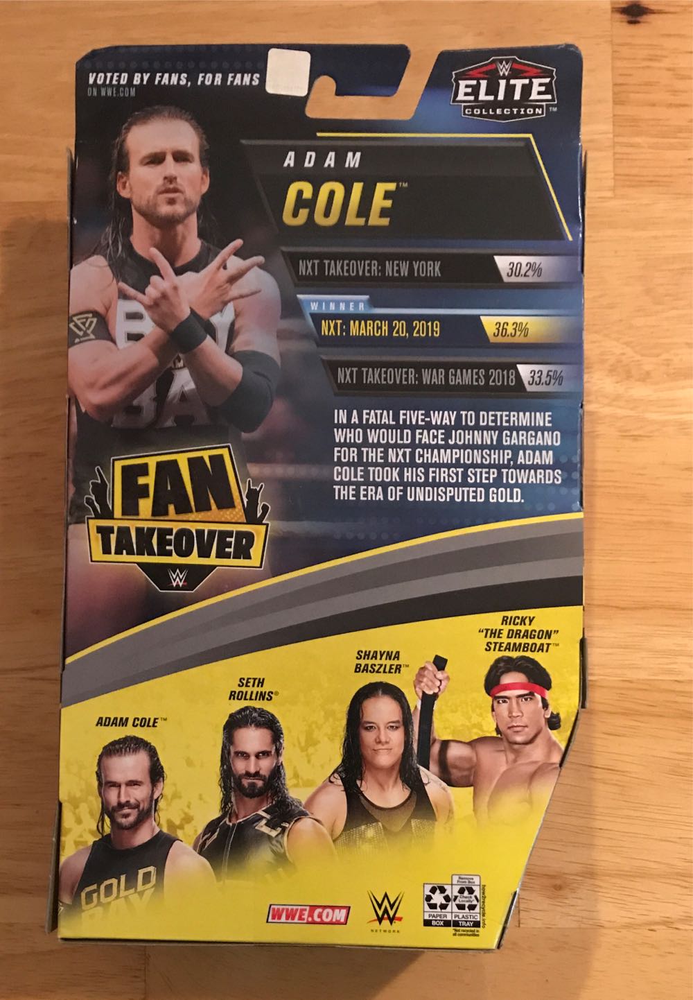 Adam Cole Fan Takeover - Mattel (Elite Collectors Edition) action figure collectible [Barcode 887961948073] - Main Image 2