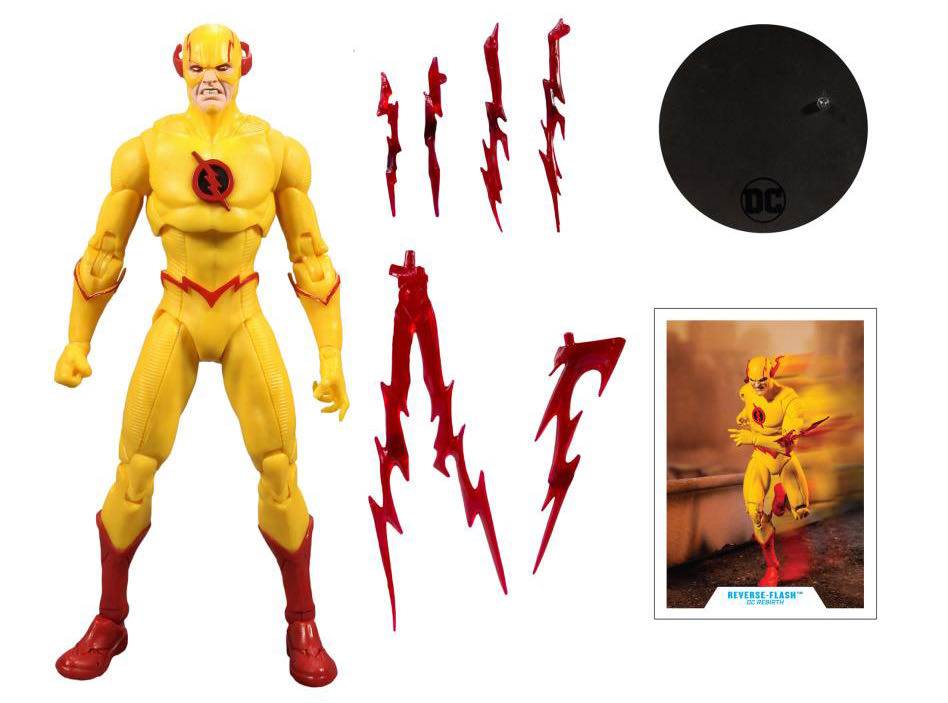 Reverse Flash - DC - VILLAINS (The Flash Villains) action figure collectible [Barcode 787926151664] - Main Image 2