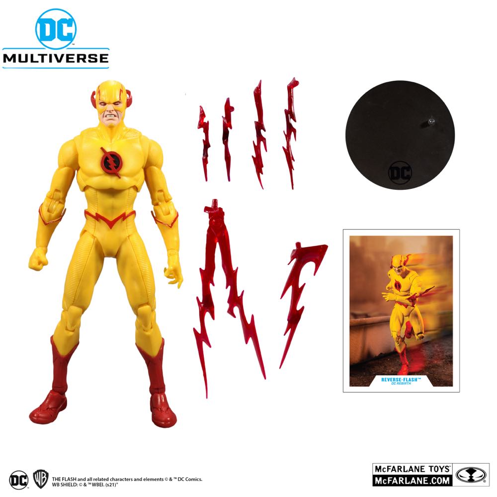 Reverse Flash - DC - VILLAINS (The Flash Villains) action figure collectible [Barcode 787926151664] - Main Image 3