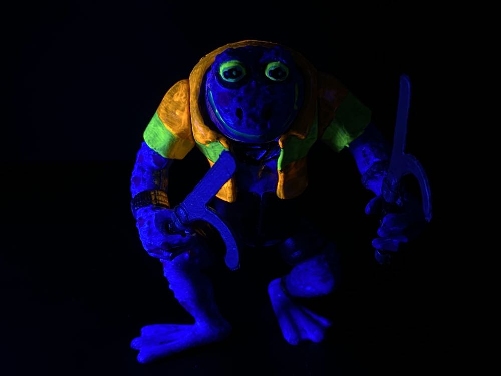 Atila The Frog - Yuno Dyva (Teenage Mutant Ninja Turtles) action figure collectible - Main Image 3