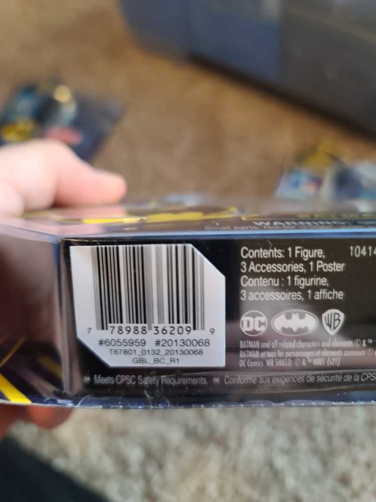 Batman (Rare Silver Chase Variant) - Spin Master (Batman) action figure collectible [Barcode 778988362099] - Main Image 2