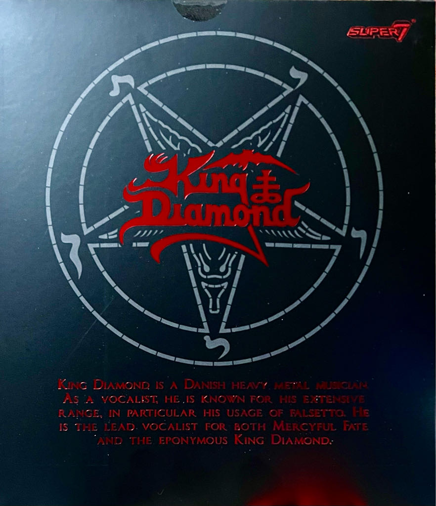 Super7 - Ultimate - King Diamond (Mercyful Fate Era) - Super7 (King Diamond) action figure collectible [Barcode 840049810891] - Main Image 2