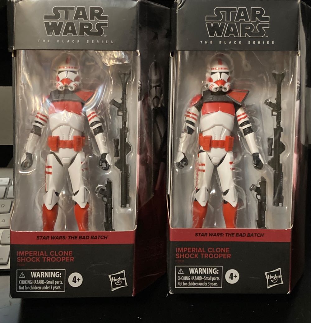 #07 Imperial Clone Shock Trooper - Hasbro (Star Wars The Black Series) action figure collectible [Barcode 5010993874323] - Main Image 4