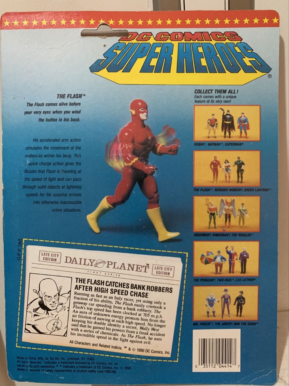 DC Comics Super Heroes - The Flash  action figure collectible - Main Image 2