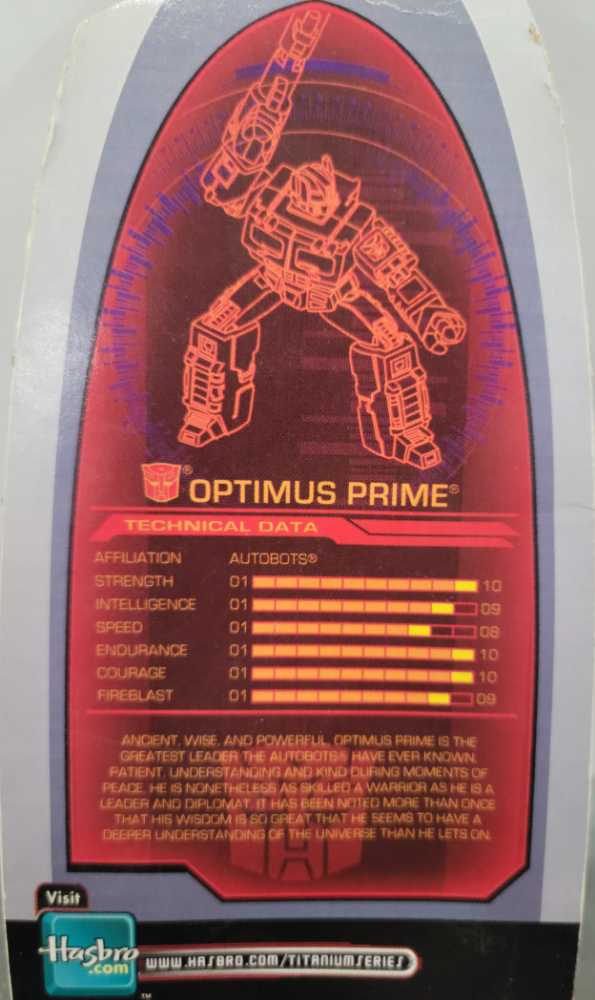 Optimus Prime 1st - Galoob (Titanium 3”) action figure collectible - Main Image 4