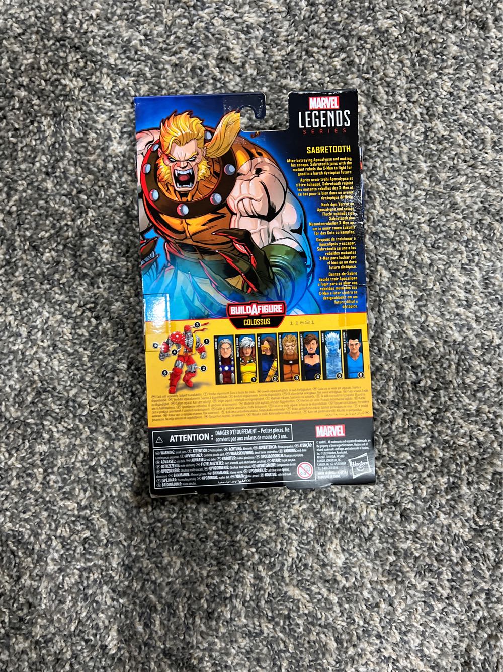 Sabretooth - Hasbro (Marvel Legends) action figure collectible [Barcode 5010993839582] - Main Image 2