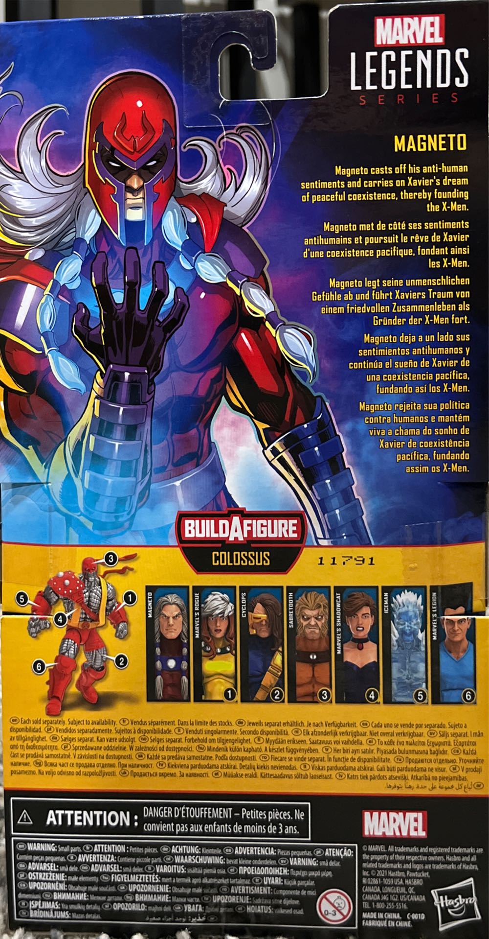 Marvel Legends X-Men The Age Of Apocalypse Magneto - Hasbro (Age of Apocalypse) action figure collectible [Barcode 5010993839636] - Main Image 2