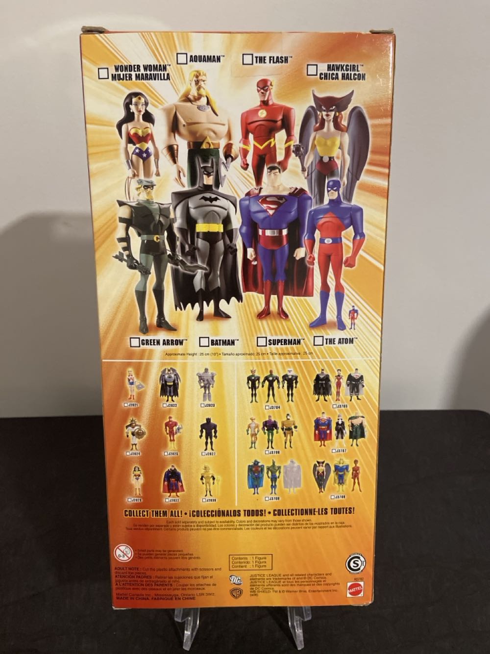 10” Superman - Mattel action figure collectible [Barcode 027084377002] - Main Image 2