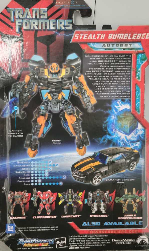Bumblebee Stealth Carded - Hasbro (Movie) action figure collectible - Main Image 3