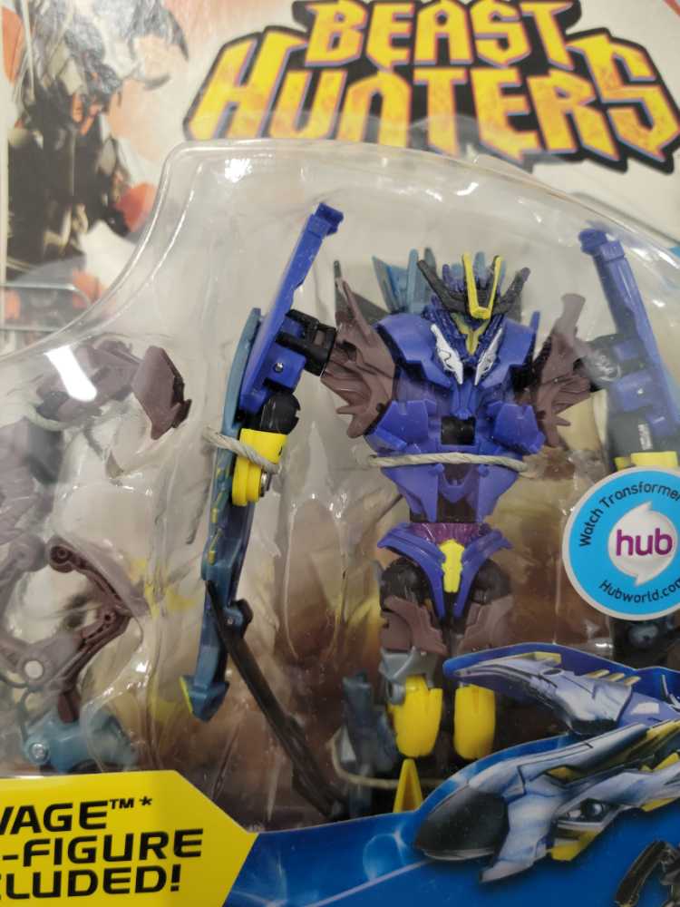 Soundwave With Ravage Carded - Hasbro (Prime Beast Hunters) action figure collectible - Main Image 2