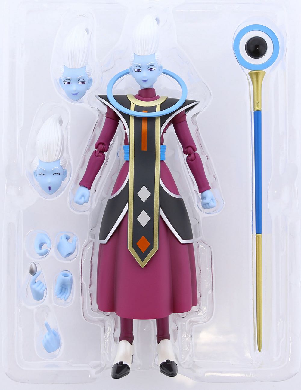 Whis -Event Exclusive- - Bandai Tamashi Nations (Dragon Ball Super) action figure collectible [Barcode 4573102617279] - Main Image 4