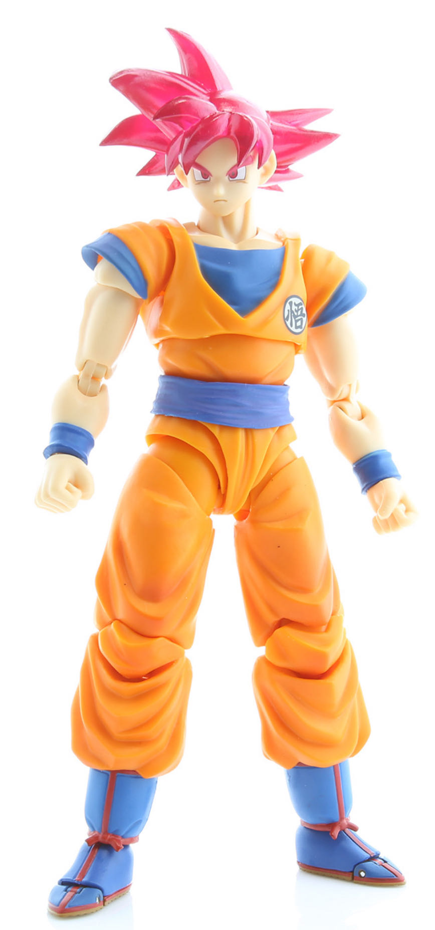 SON GOKU SUPER SAIYAN GOD (Event Exclusive) - Bandai Tamashii Nations (Dragon Ball Super) action figure collectible [Barcode 4573102617293] - Main Image 4