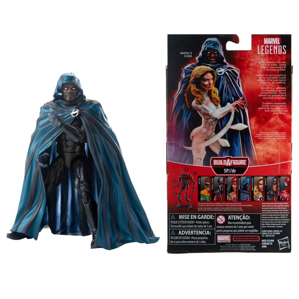 ML Spider-Man Legends Series 6-inch Marvel’s Cloak - Hasbro (Marvel) action figure collectible [Barcode 630509689446] - Main Image 3