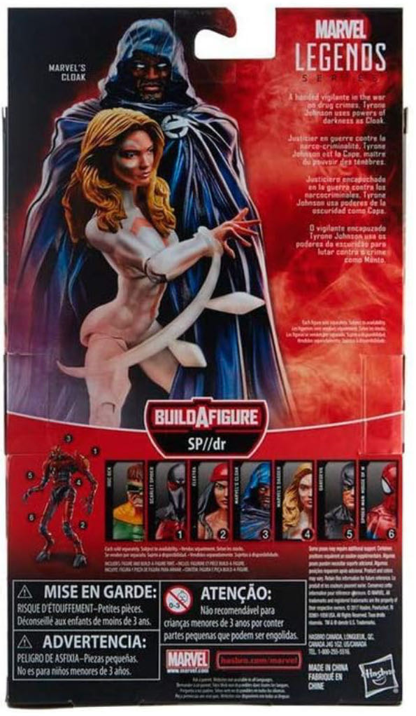 ML Spider-Man Legends Series 6-inch Marvel’s Cloak - Hasbro (Marvel) action figure collectible [Barcode 630509689446] - Main Image 4