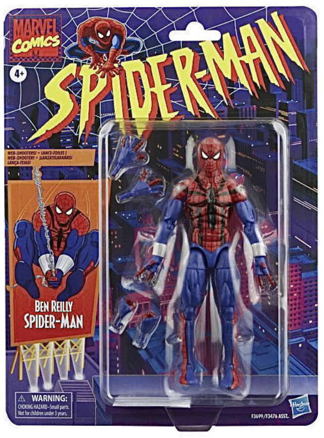 Spider-Man Retro Marvel Legends - Hasbro (Spider-Man) action figure collectible [Barcode 5010993938032] - Main Image 2