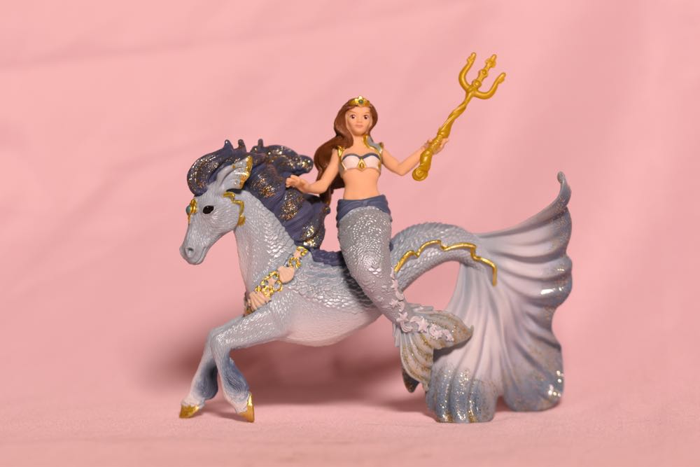 Mermaid Riding Underwater Horse - Schleich action figure collectible - Main Image 1