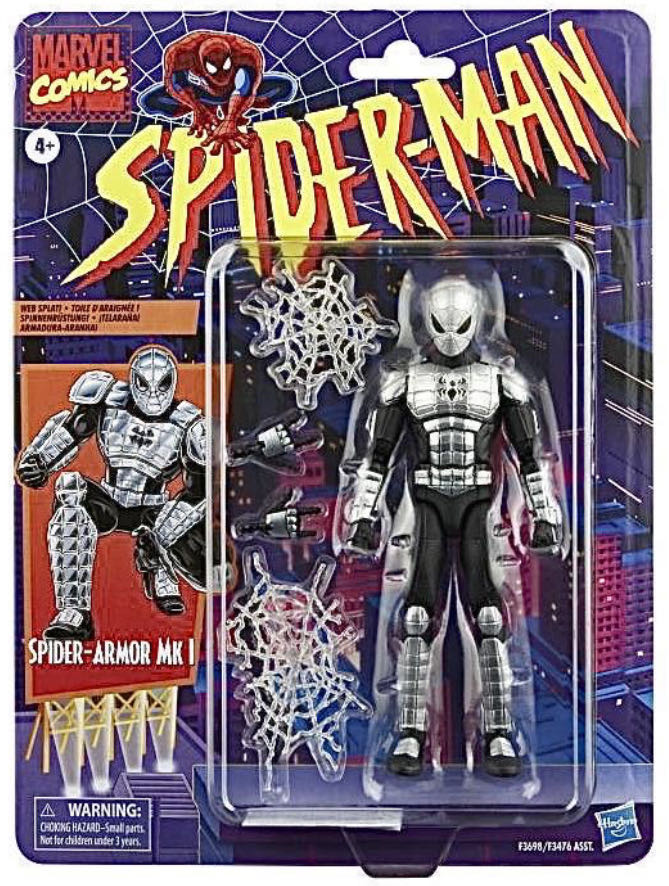 Spider-Man Retro Marvel Legends - Hasbro (Marvel Legends Retro Spider-Man) action figure collectible [Barcode 5010993937981] - Main Image 2