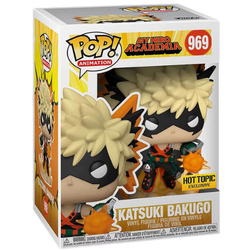 Funko Pop! Katsuki Bakugo 969 Exclusive - Funko Pop Animation (My Hero Academia) action figure collectible [Barcode 889698561242] - Main Image 2