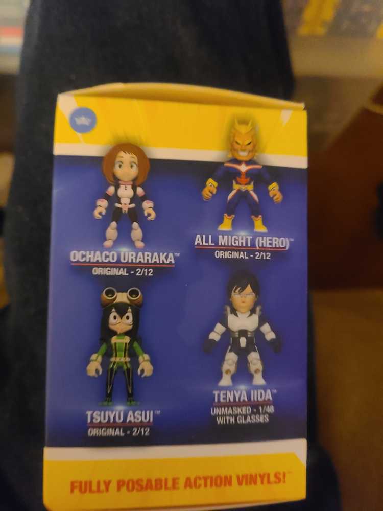 The Loyal Subjects Action Vinyls My Hero Academia Tenya Iida (Engenium) Unmasked Variant  action figure collectible [Barcode 045557870959] - Main Image 3