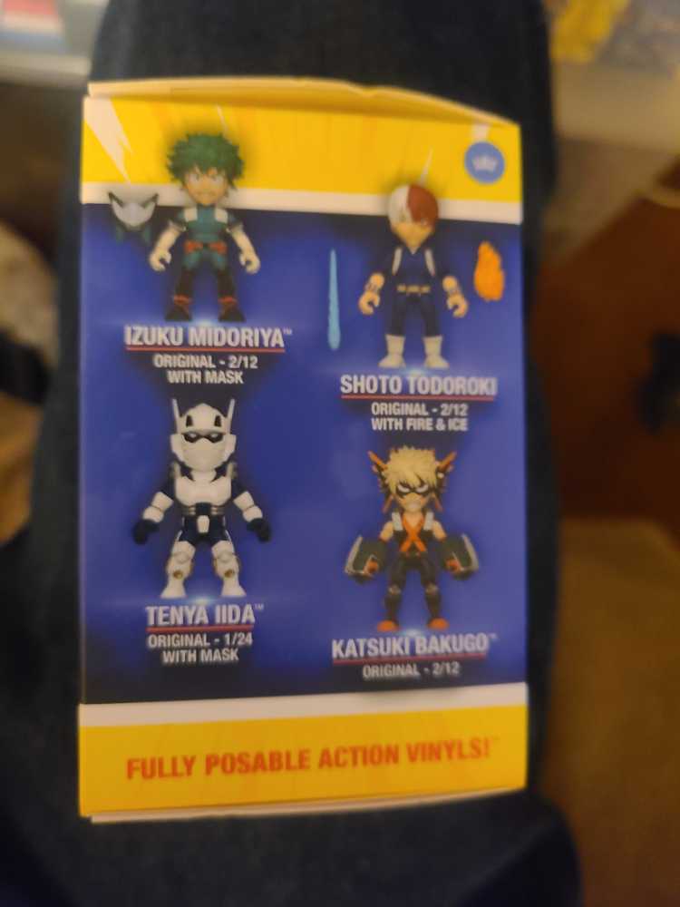The Loyal Subjects Action Vinyls My Hero Academia Tenya Iida (Engenium) Unmasked Variant  action figure collectible [Barcode 045557870959] - Main Image 4