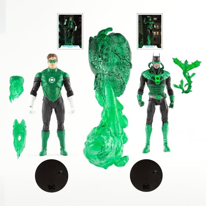 Batman Earth -32 & Green Lantern Hal Jordan - McFarlane Toys (DC Multiverse: Dark Nights Metal) action figure collectible [Barcode 787926154542] - Main Image 4