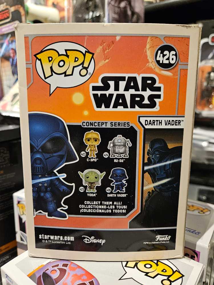Star Wars - Darth Vader - Nr 426 - Funko Pop! (Funko Pop!) action figure collectible [Barcode 889698501132] - Main Image 2