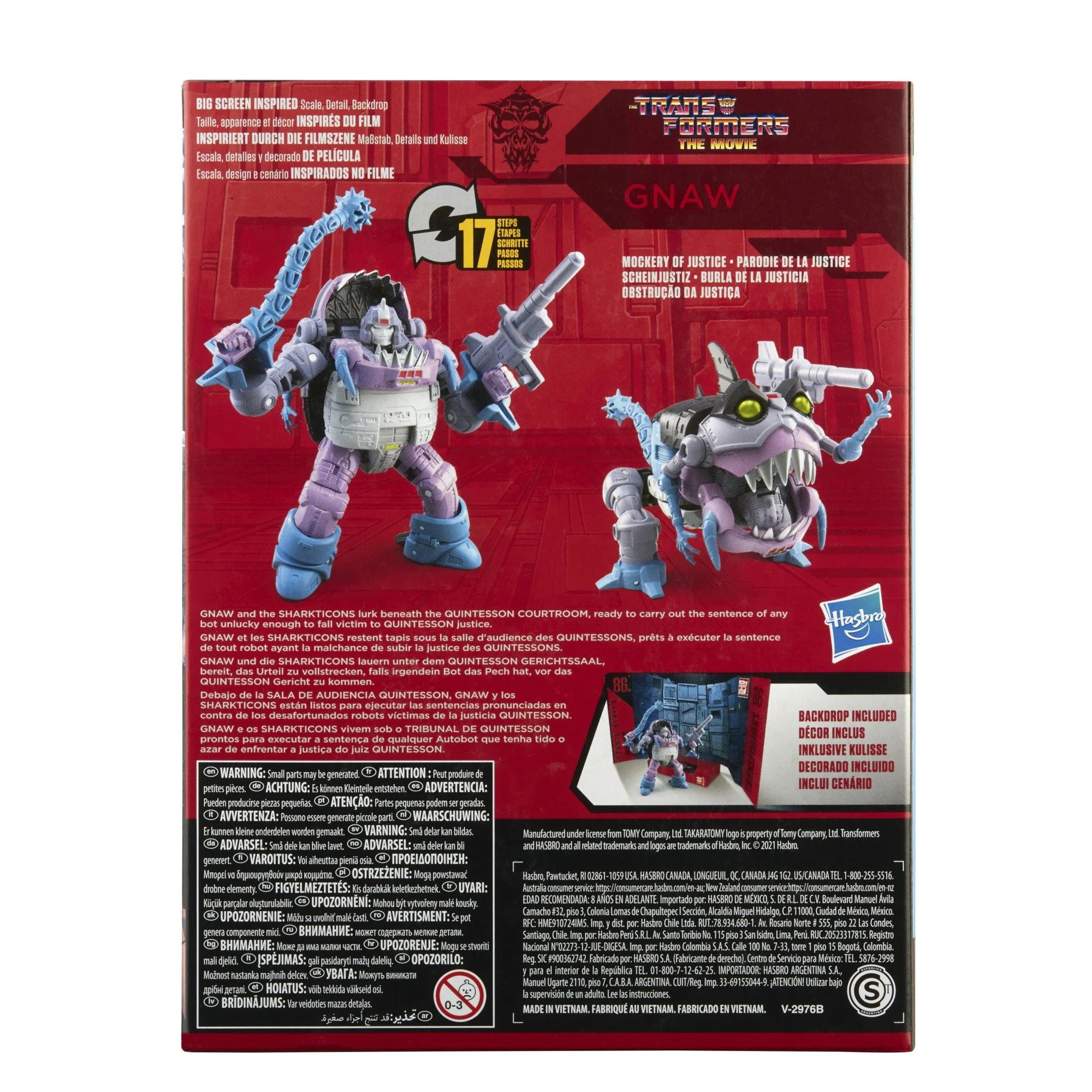 SS86-08 Gnaw - Hasbro (Studio Series 86) action figure collectible [Barcode 5010993807222] - Main Image 4