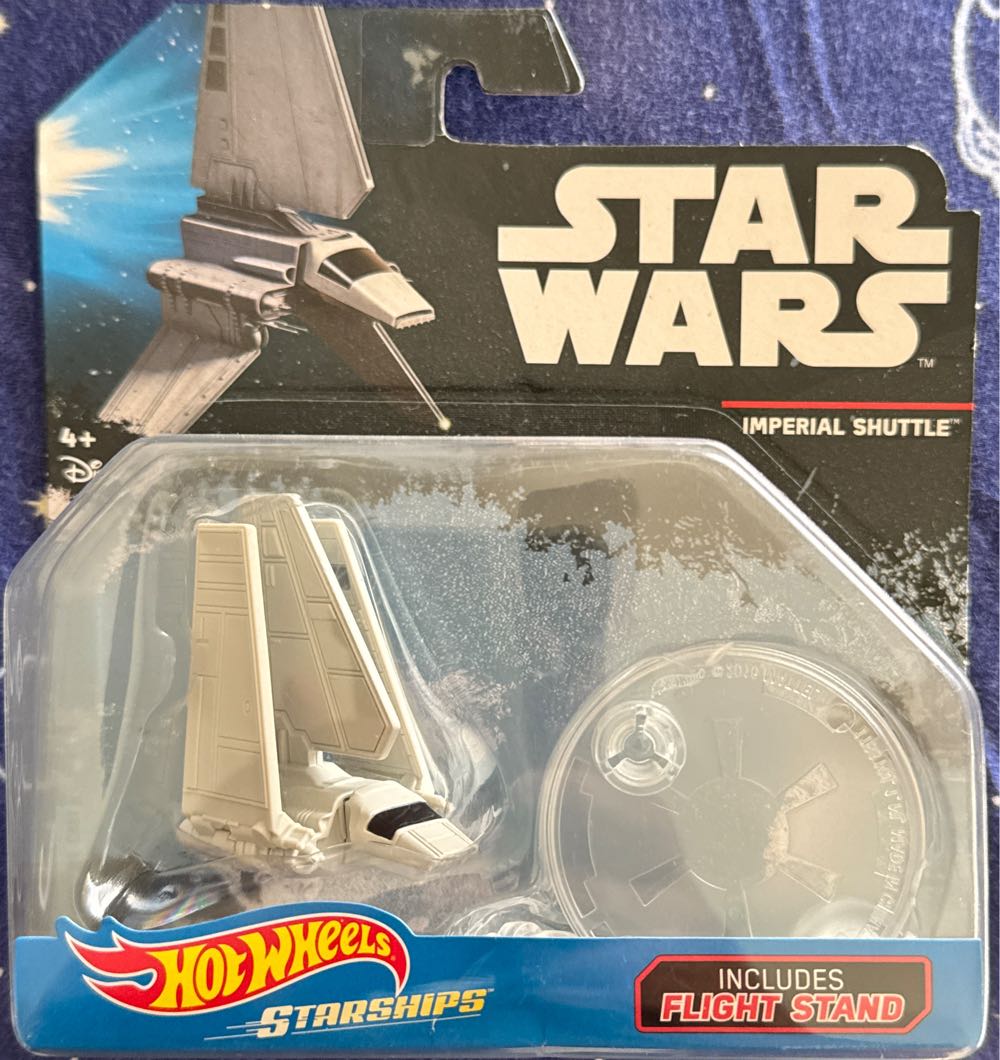 Hot Wheels - Star Wars Rogue One Starship Vehicle Imperial Shuttle  action figure collectible [Barcode 887961405620] - Main Image 3