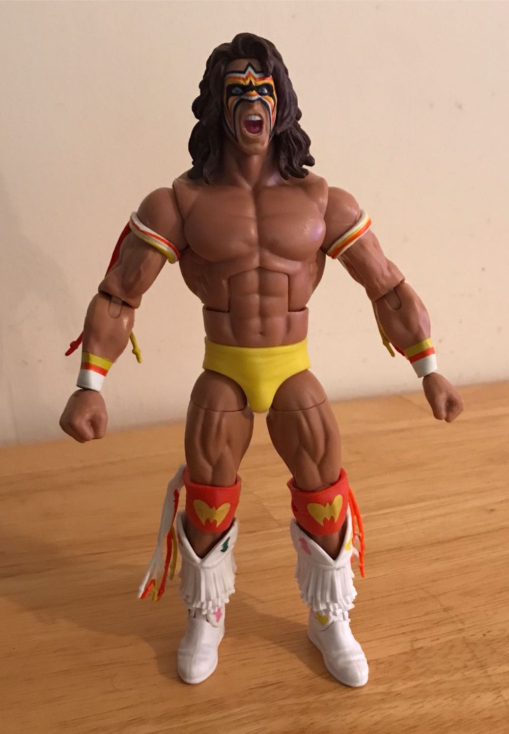 Ultimate Warrior - Mattel Wwe (WWE Elite Custom Ultimate Warrior) action figure collectible - Main Image 3
