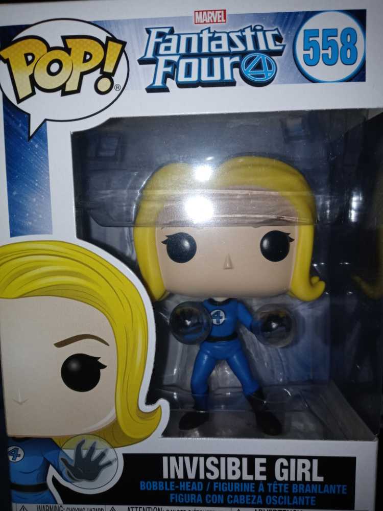 Invisible Girl #558 - Funko (Fantastic Four) (Fantastic Four) action figure collectible [Barcode 889698449861] - Main Image 2