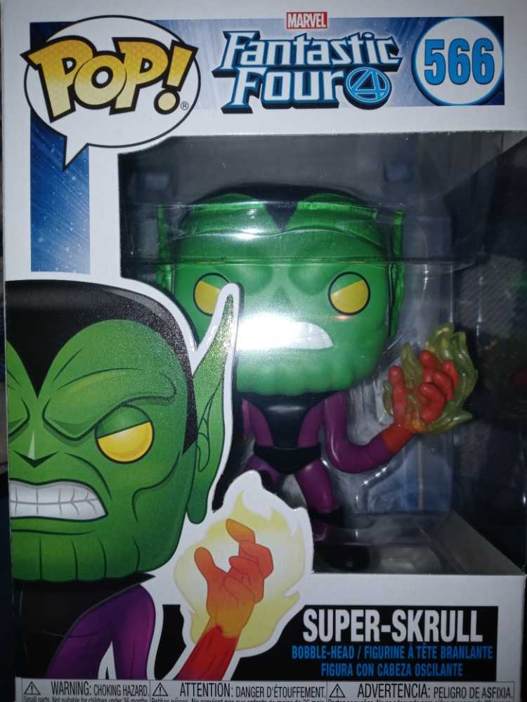 Funko Pop! Marvel Fantastic Four Super-Skrull # 566 - Funko (Fantastic Four) action figure collectible [Barcode 889698449946] - Main Image 2