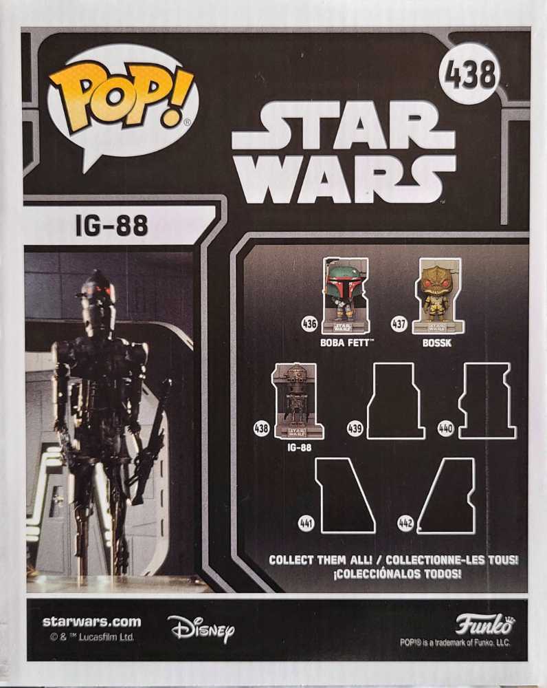 IG-88 - Bounty Hunters Collection - Funko #438 - Funko (Funko Pop!) action figure collectible [Barcode 889698561068] - Main Image 2