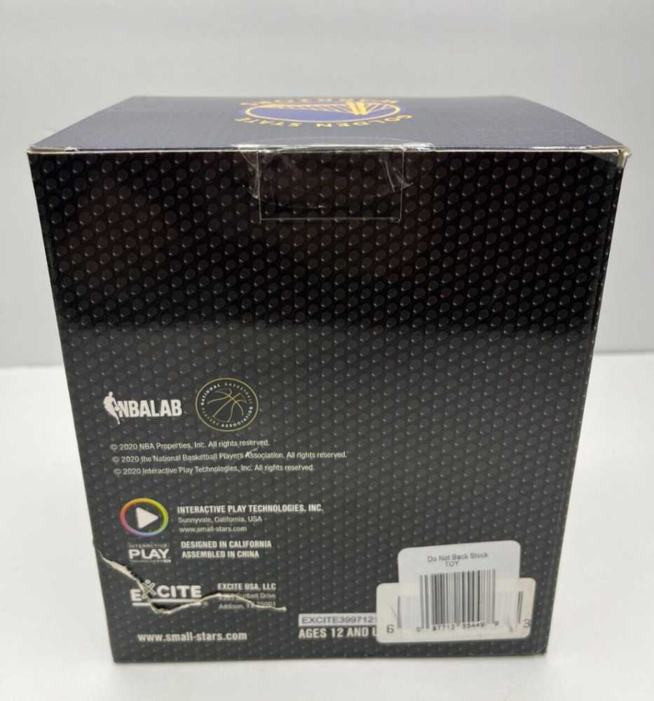 Excite Small-stars Minis Figurine Stephen Curry Golden State Warriors Figurine Yellow #30 Factory Sealed Pvc  action figure collectible [Barcode 680108078073] - Main Image 3