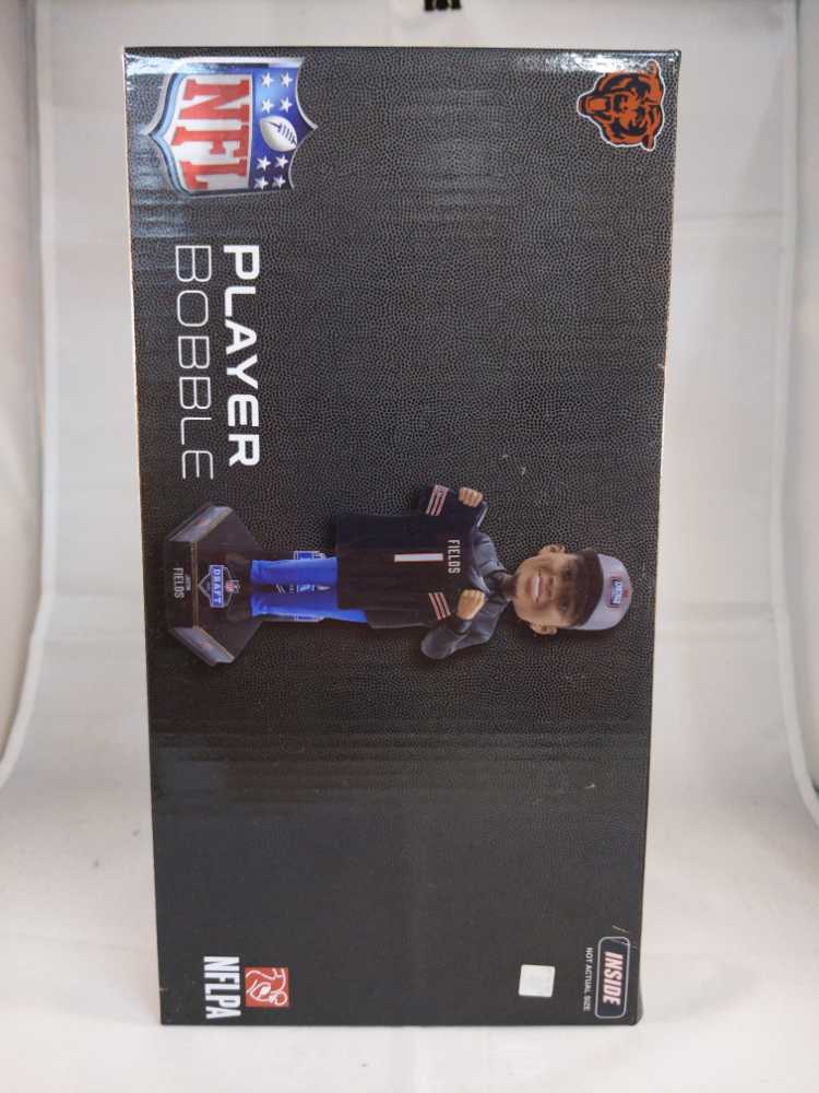 Justin Fields Chicago Bears Draft Pick Bobblehead Foco - FOCO (NFL Draft) action figure collectible [Barcode 196061106185] - Main Image 4
