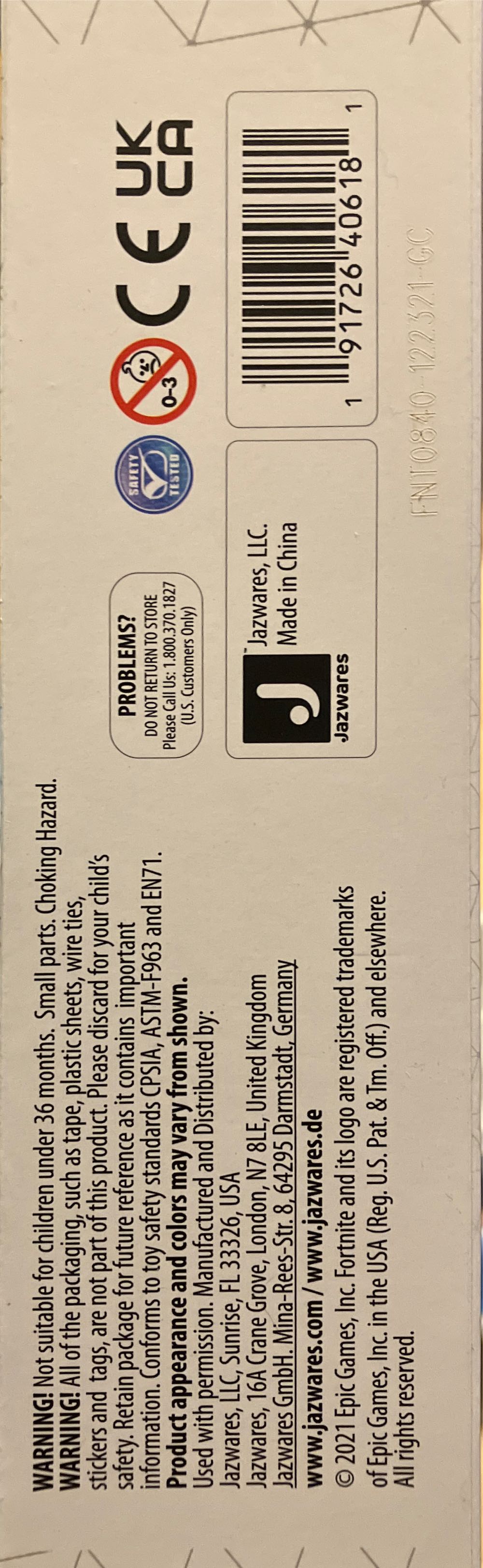 Fortnite Legendary Series Double Agent Wildcard & Double Agent Wildcard (Shadow) - Jazwares (Fortnite) action figure collectible [Barcode 191726406181] - Main Image 4